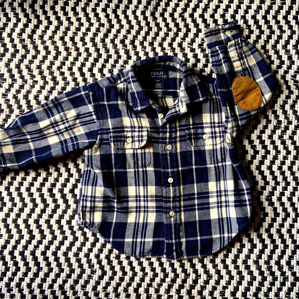 Polo by Ralph Lauren Flannel with Elbow Pads